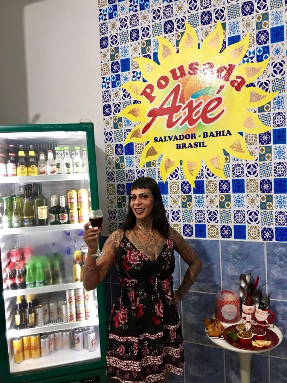 Pousada Axé Salvador de Bahía Exterior foto